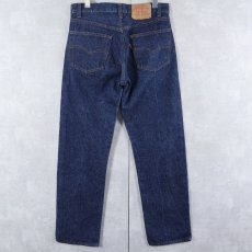 画像2: 80's Levi's 501 USA製 デニムパンツ W30 (2)