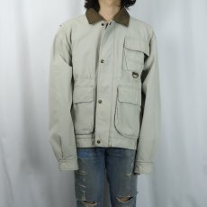 画像2: 90's Eddie Bauer フィッシングジャケット L (2)
