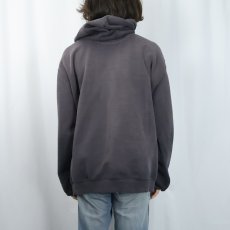 画像3: Carhartt 無地フェードスウェットフーディー BLACK XL (3)