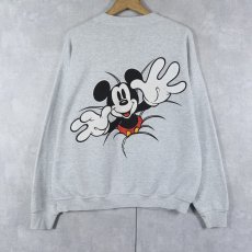 画像2: 90's Mickey & Co. "MICKEY MOUSE" キャラクタープリントスウェット (2)