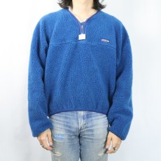 画像2: 90's Patagonia USA製 ベビーレトロ パディングプルオーバー L (2)