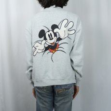 画像4: 90's Mickey & Co. "MICKEY MOUSE" キャラクタープリントスウェット (4)