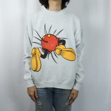 画像3: 90's Mickey & Co. "MICKEY MOUSE" キャラクタープリントスウェット (3)