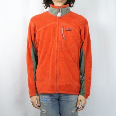画像2: 2000's Patagonia USA製 Rシリーズ R2 フリースジャケット M (2)