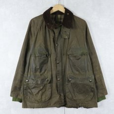 画像2: 90's Barbour ENGLAND製 "BEDALE" オイルドジャケット 3ワラント (2)
