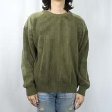 画像2: 90's Eddie Bauer コットンニット コマンドセーター L (2)
