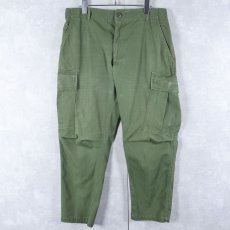 画像1: 60's U.S.ARMY ジャングルファティーグパンツ 4th "MN'S" 表記タグ W29-34 (1)