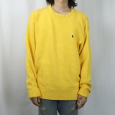 画像2: POLO Ralph Lauren コットンニットセーター XL (2)