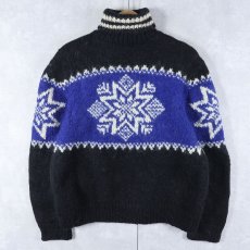 画像1: POLO Ralph タートルネック ウールニットセーター XXL (1)