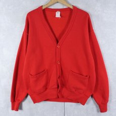 画像1: スウェットカーディガン ONESIZE (1)