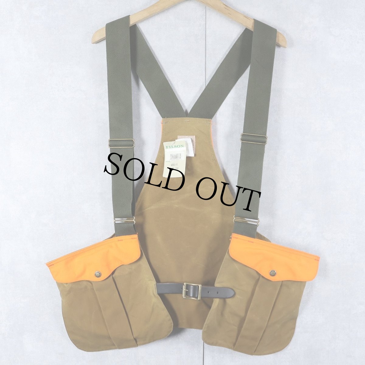 画像1: 2000's FILSON USA製 "GAME BAG" ベスト タグ付き未使用 (1)