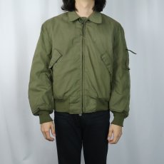 画像2: 80's U.S.ARMY CVC タンカースジャケット ノーメックス MEDIUM-REGULAR (2)