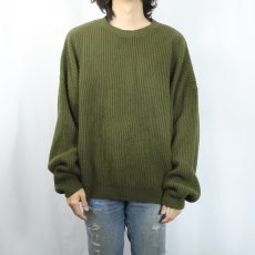 画像2: 80〜90's McNaughton Wear USA製 アクリルリブニットセーター XL (2)