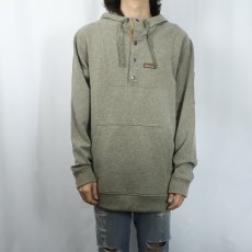画像2: 2022AW Patagonia ハーフスナップ スウェットフーディー M (2)
