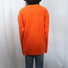 画像3: GAP Vネック フリースプルオーバー XL (3)
