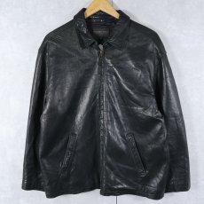画像1: 80〜90's Golden Bear USA製 レザージャケット L (1)
