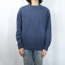画像2: 60's Alan Paine ミックスカラー ウールニットセーター SIZE40 (2)