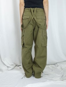 画像3: 〜50's FRENCH ARMY M-47 パラシュートパンツ W32 (3)