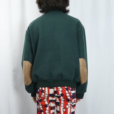 画像3: 80's Eddie Bauer CANADA製 エルボーパッチ付き メルトンウールジャケット M (3)