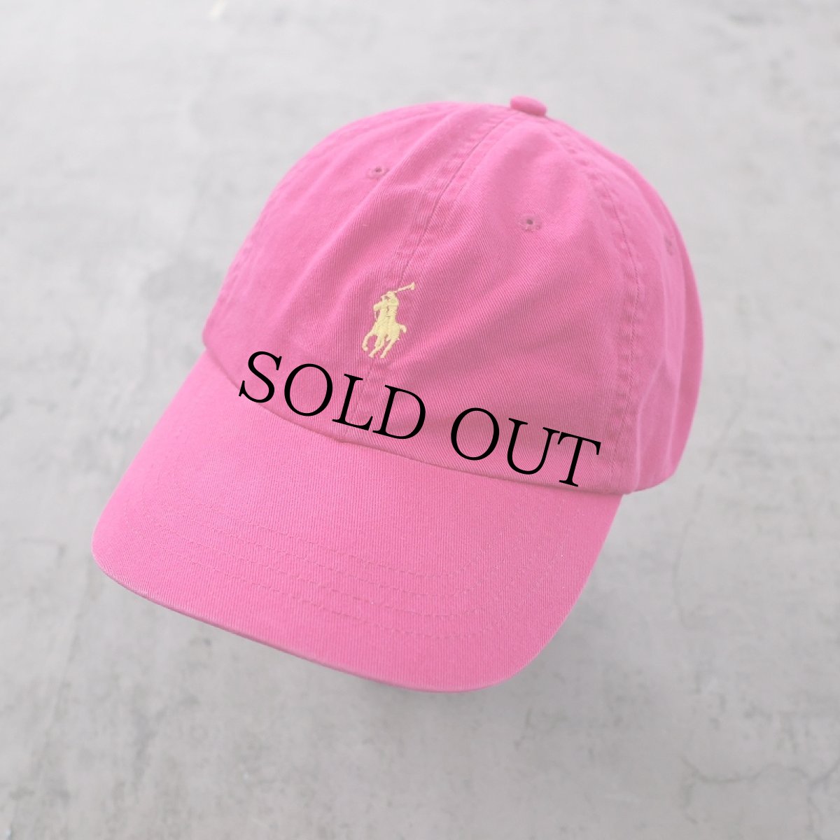 画像1: POLO Ralph Lauren ロゴ刺繍 コットンキャップ ONESIZE (1)