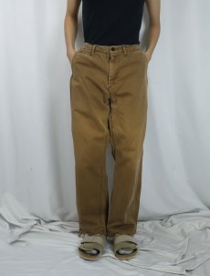画像2: POLO Ralph Lauren コットンチノトラウザーズ W34 (2)
