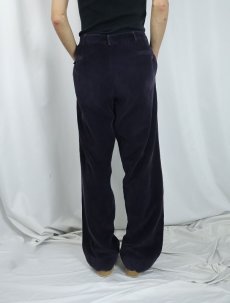 画像3: POLO Ralph Lauren ITALY製 コーデュロイパンツ NAVY W36 (3)