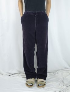 画像2: POLO Ralph Lauren ITALY製 コーデュロイパンツ NAVY W36 (2)