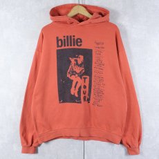 画像1: Billie Eilish "Happier Than Ever Tour" ツアープリント スウェットフーディー S (1)