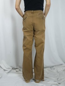 画像3: POLO Ralph Lauren コットンチノトラウザーズ W34 (3)