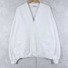 画像1: JERZEES スウェットカーディガン XL (1)