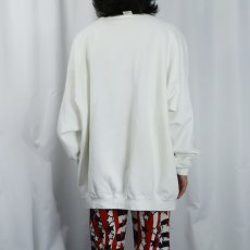 画像3: 90's NIKE USA製 ロゴ刺繍スウェット XXL (3)