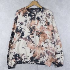 画像1: ブリーチ加工 スウェット (1)