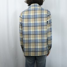 画像3: 〜70's PENDLETON USA製 チェック柄 ウールシャツジャケット S (3)
