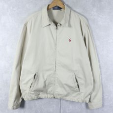 画像1: POLO Ralph Lauren ロゴ刺繍 コットンスイングトップ L (1)