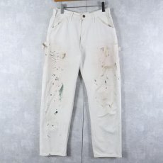 画像1: Dickies ペンキペイント コットンペインターパンツ W29 (1)