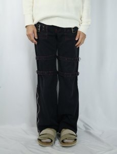 画像2: TRIPP NYC ボンテージパンツ BLACK W27-31 (2)