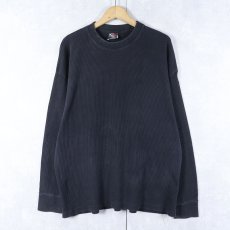 画像1: Cotton Plus サーマルロンT BLACK 2XL (1)