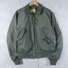 画像1: 80's U.S.AIR FORCE CWU-36/P "TYPE B" フライトジャケット LARGE (1)