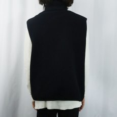 画像3: 90's BLACK DIAMOND USA製 フリースベスト BLACK XL (3)
