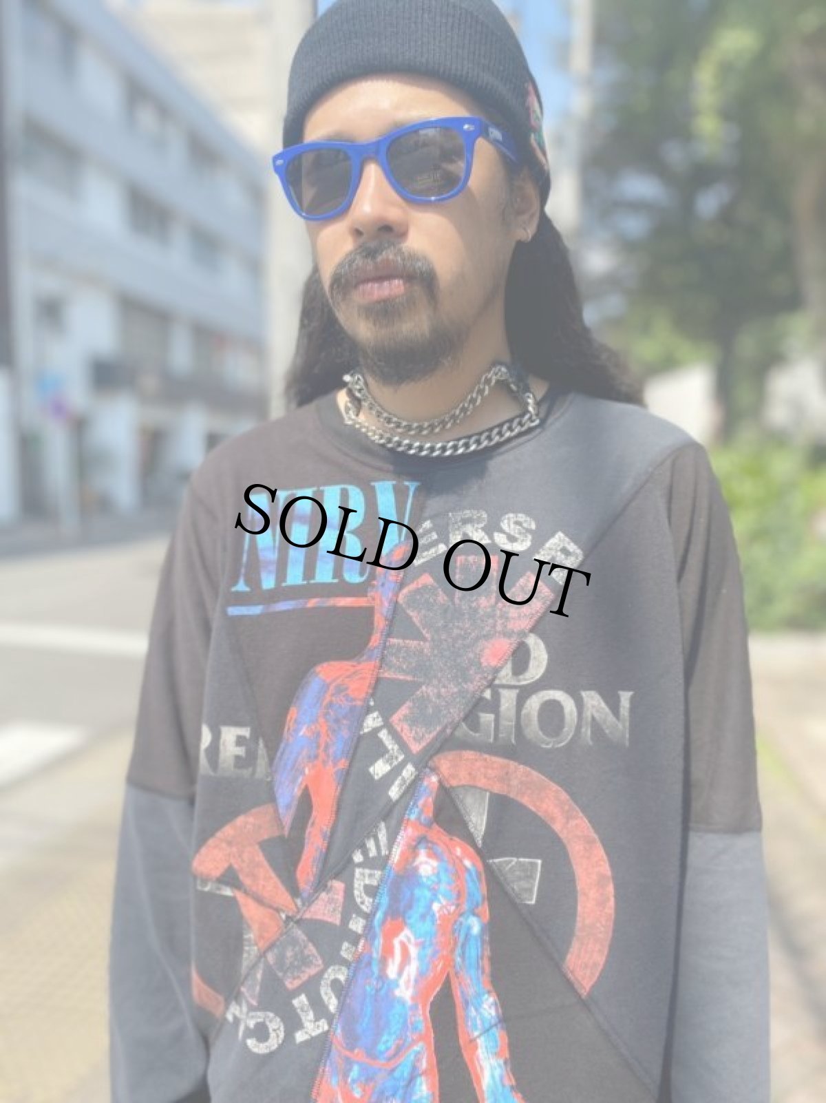 画像3: Feeet2nd別注 ink CRACK L/S Special BLACK  【M】 (3)