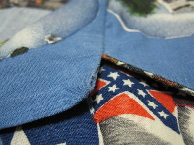 画像1: 60's AMERICAN CIVIL WAR PICTURE ALOHA  SHIRT