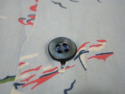 画像1: 50's COTTON ALOHA SHIRT