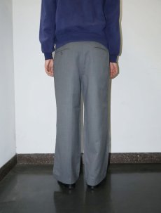 画像3: Arthur Winer 2タック ウールスラックス W34 (3)