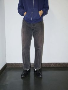 画像3: 90's Levi's 501 USA製 "サルファブラック" ブラックデニムパンツ W31 (3)