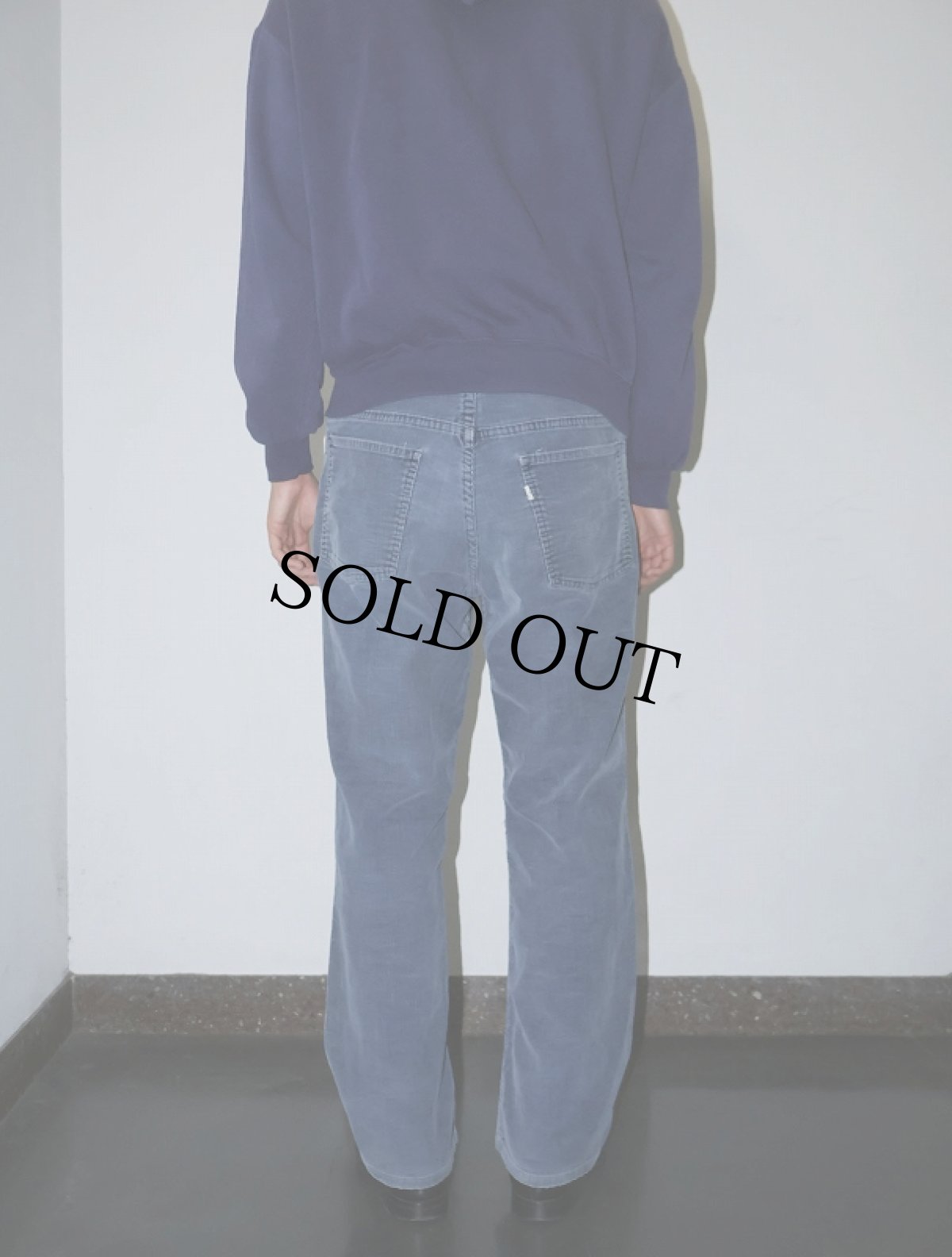 画像3: 80's Levi's コーデュロイフレアパンツ W34 (3)