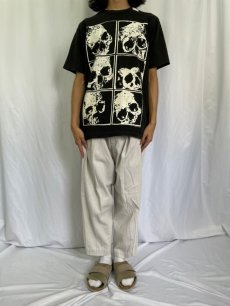 画像2: 90's スカルプリントTシャツ  (2)