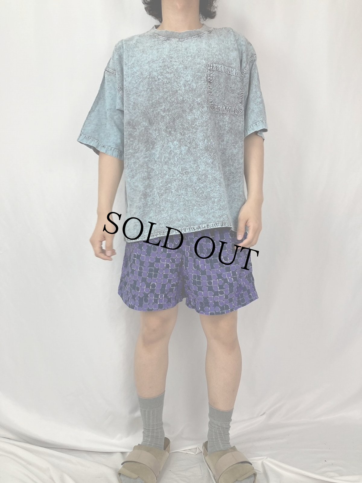 画像2: DINER Sports Wear ポケットTシャツ L (2)