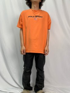 画像3: 90's POLO SPORT Ralph Lauren USA製 ロゴプリントTシャツ L (3)