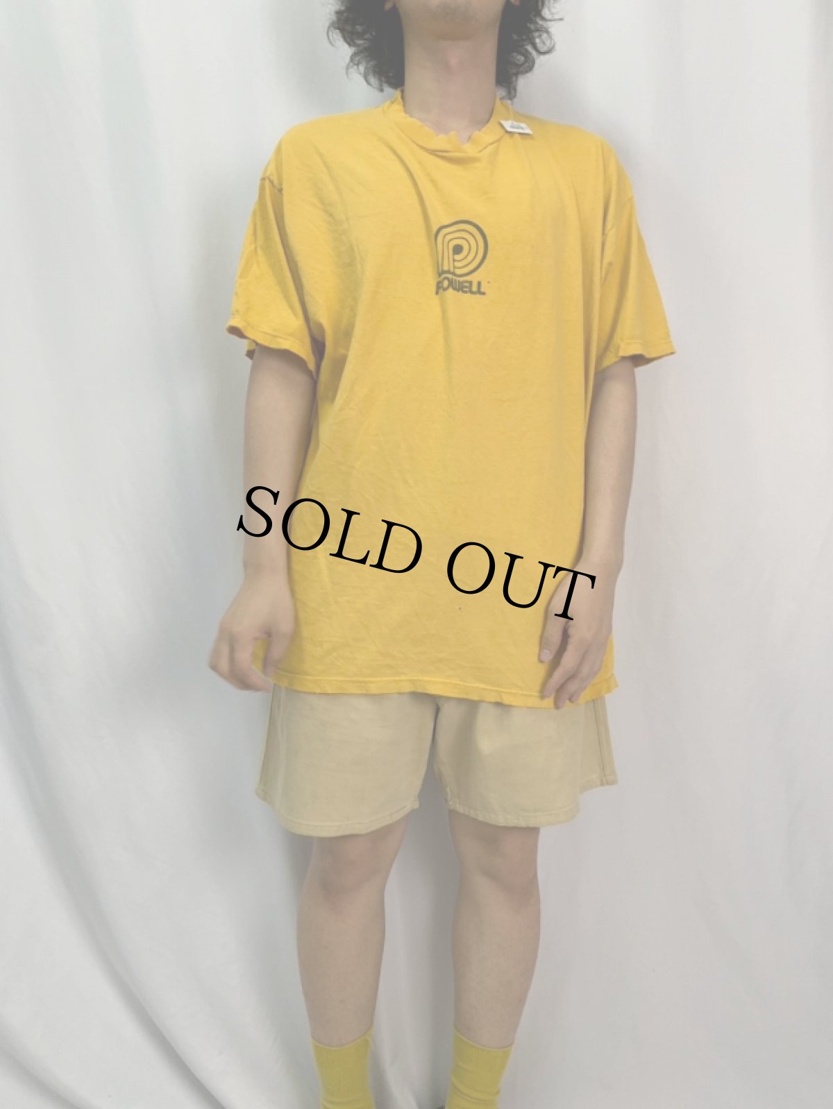 画像3: 90's  POWELL PERALTA ロゴプリントTシャツ XL (3)