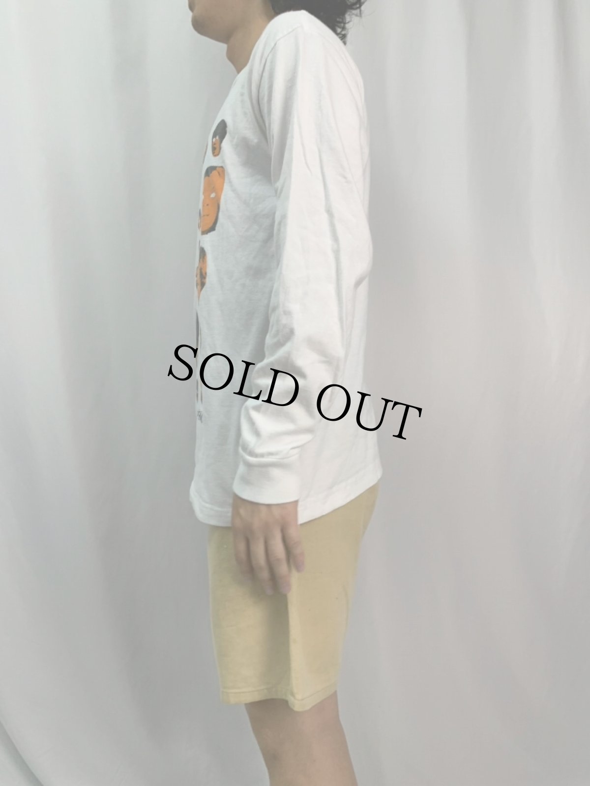 画像3: 19AW Supreme USA製 "Faces" プリントロンT M (3)